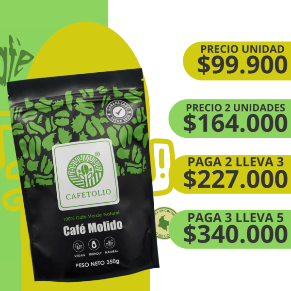 Los mejore precios del cafe verde