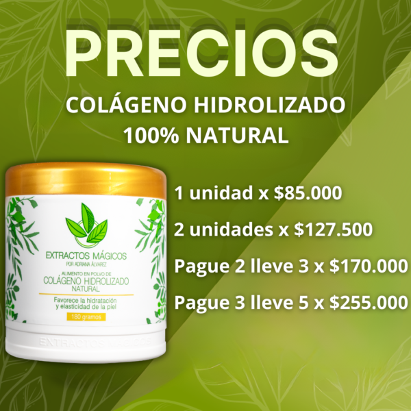 Los mejoeres precios de Colageno Natural