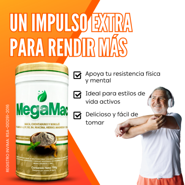 MEGAMAC – Energía, fuerza y vitalidad para cuerpo y mente