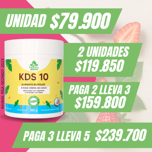 🍓✨ KDS10 – Nutrición diaria completa para el crecimiento los mejores precios