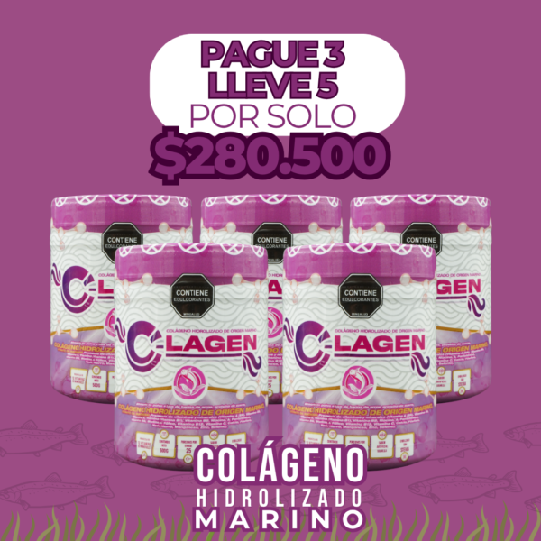 Los meores precios C-LAGEN – Colágeno marino con magnesio