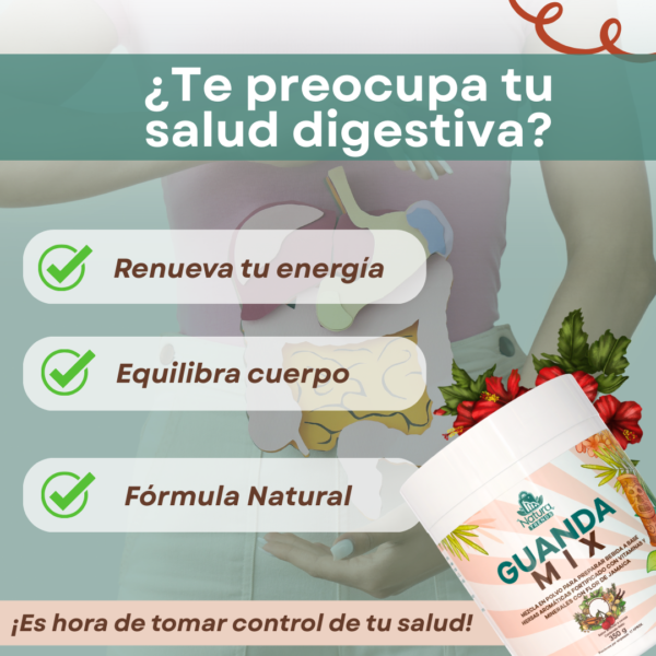 GUANDA MIX es una mezcla en polvo para preparar bebida