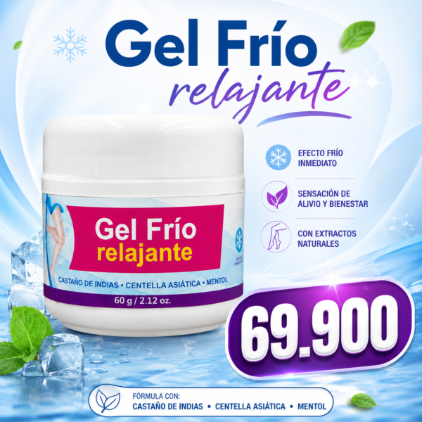❄️🌿 GEL FRÍO RELAJANTE – Frescura, alivio y bienestar para tu piel precios