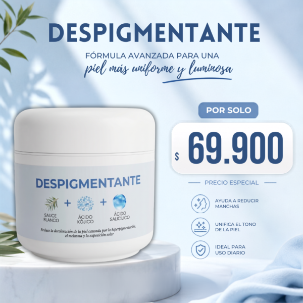 🌸 CREMA DESPIGMENTANTE – Luce una piel más uniforme y luminosa✨