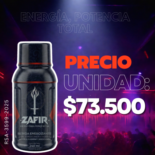 💙 ZAFIR – Energía y vitalidad para impulsar tu rendimiento diario⚡